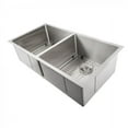 thumbnail image 1 of 36 Inch Undermount Double Bowl Sink in Stainless Steel, 1 of 9