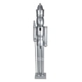 thumbnail image 1 of 36 Inch Wooden Silver King Nutcracker, 1 of 5