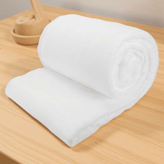36 Inch x 10 Yards Polyester Quilt Batting, Multipurpose Wadding for Upholstery, Pillows and Crafts