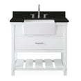 thumbnail image 1 of 36-Inches Benton Collection Sylvie Farmhouse Sink Bathroom Vanity, 1 of 4