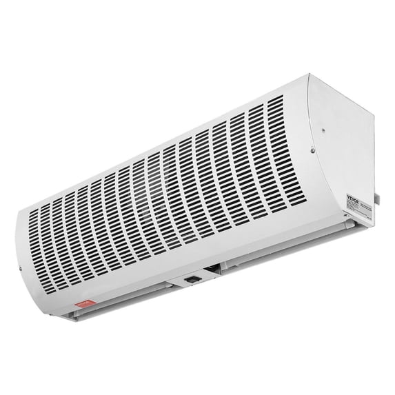 36" Indoor Air Curtain Super Power 2 Speeds 1200CFM, Wall Mounted Air Curtains for Doors, Indoor Over Door Fan with Heavy Duty Limit , Easy-Install 110V Unheated