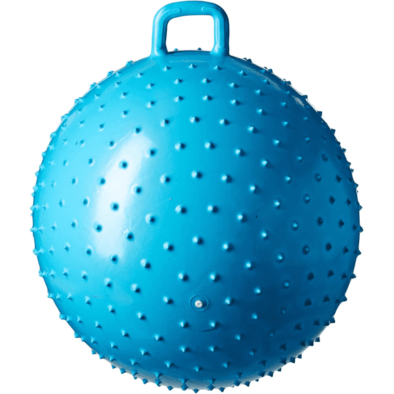 36" Knobby Bouncy Ball with Handle (Colors May Vary)