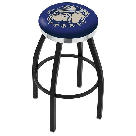 Holland Bar Stool L8B2C36Grgtwn 36 in. Georgetown Bar Stool with Hoyas Logo Swivel Seat