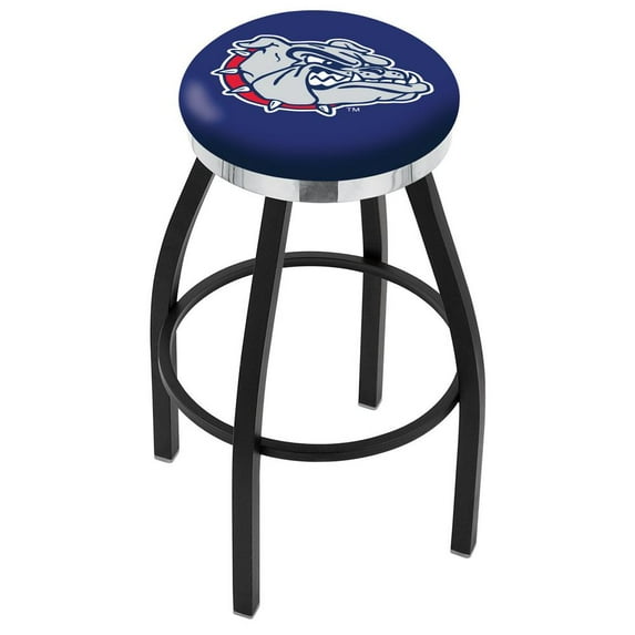 Holland Bar Stool L8B2C36Gonzga 36 in. Gonzaga Bar Stool with Bulldogs Logo Swivel Seat