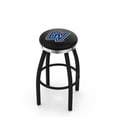 thumbnail image 1 of L8B2C Grand Valley State 36" Swivel Bar Stool with a Black Wrinkle and Chrome Finish, 1 of 2