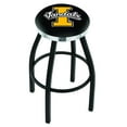 thumbnail image 1 of 36" L8B2C - Black Wrinkle Idaho Swivel Bar Stool with Chrome Accent Ring by Holland Bar Stool Company, 1 of 7