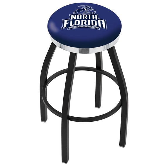 Holland Bar Stool L8B2C36NorFla 36 in. North Florida Bar Stool with Ospreys Logo Swivel Seat
