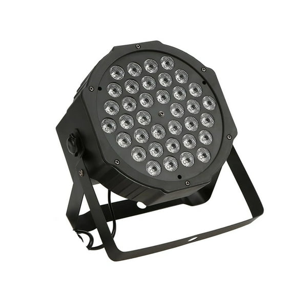 36 LED RGBW 512 Stage Flat Par Lighting Effect DJ Disco Party Holiday Christmas Bar Club Wedding Birthday Show Lights ,Easy to Carry