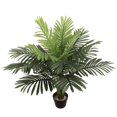36" Lifelike Fan Areca Palm Indoor/Outdoor Artificial Plant