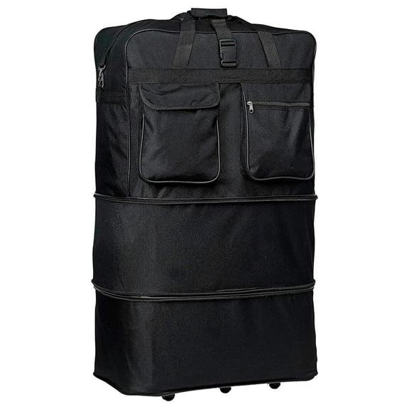 36'' Light-weight Expandable Wheeled Bag for Travel Holds 70 Lbs