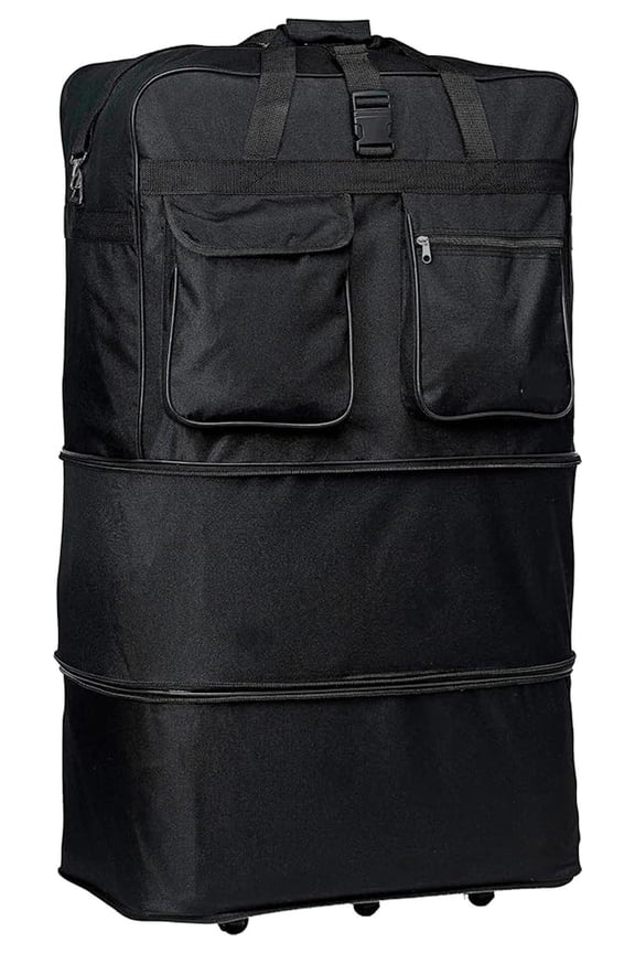 36'' Light-weight Expandable Wheeled Bag for Travel Holds 70 Lbs