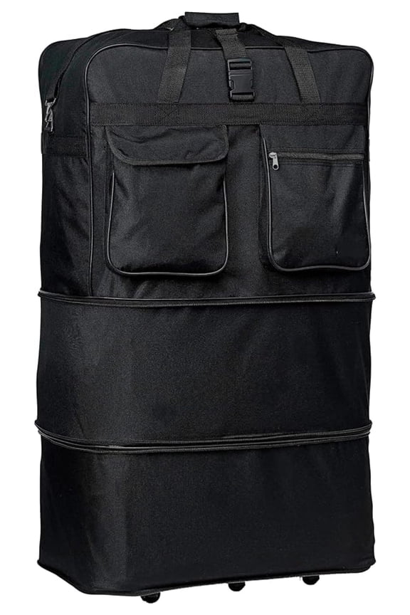 36'' Light-weight Expandable Wheeled Bag for Travel Holds 70 Lbs