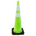 thumbnail image 1 of 36" Lime Traffic Cones, Two Reflective Collars - 6, 1 of 3