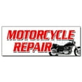 thumbnail image 1 of 36" MOTORCYCLE REPAIR DECAL sticker tech service cycle repair all brands sale, 1 of 1