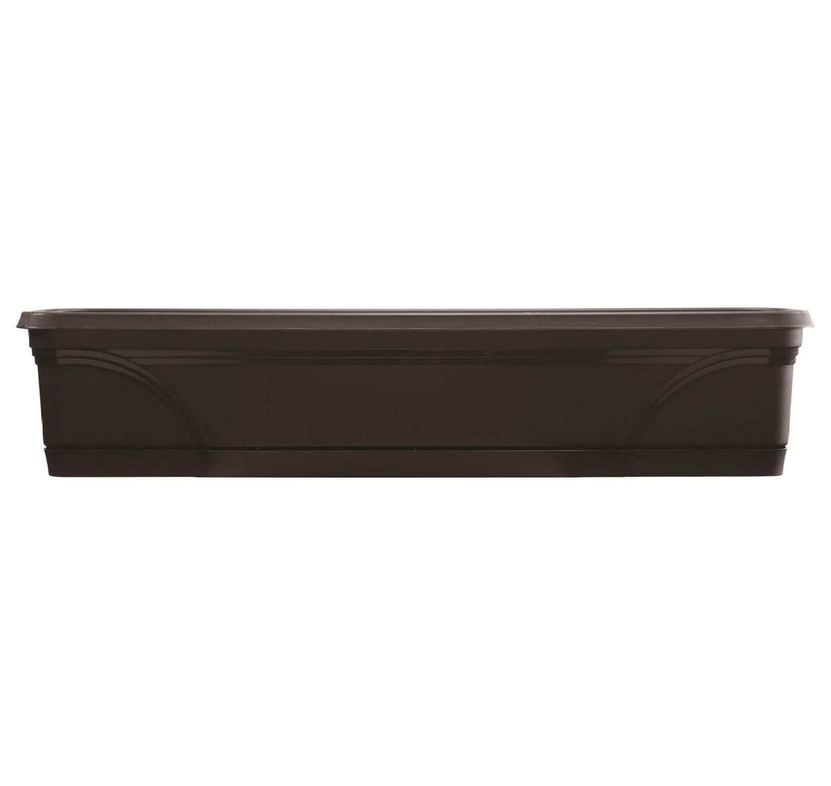 Southern Patio Window Box 36″ – Blumenkasten Aus Poly-Resin, Terracotta-Farbe, Für Fensterbank & Balkon