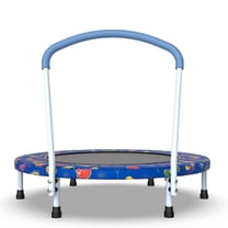 36" Mini Trampoline for Kids, SHINPT Trampoline for Toddlers for Birthday Gift, 36in Toddler Trampoline with Handle, Indoor/Outdoor Kids Trampoline, Small Trampoline for Yard, Lawn, Garden, Backyard