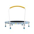 thumbnail image 1 of 36" Mini Trampoline for Kids with Handle, Toddler Trampoline, Exercise Rebounder with Foam Handle, Indoor Trampoline, Kids Mini Trampoline, Small Rebounder Trampoline for Indoor and Outdoor Use, 1 of 6
