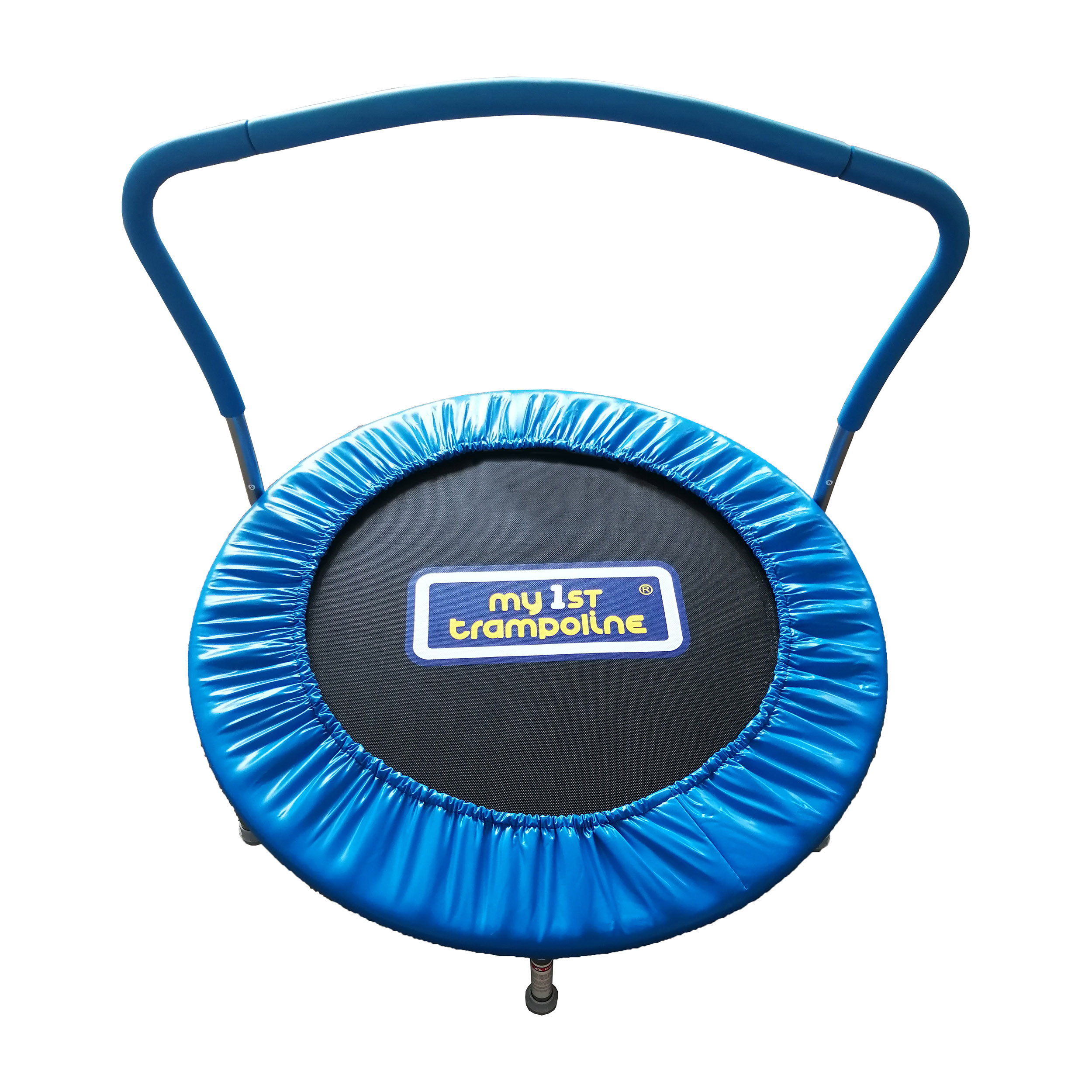 36" My 1st Trampoline with Handlebar, Blue - image 1 of 8