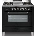 36" Nostalgie Series Freestanding Single Oven Gas Range with 5 Sealed