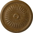 thumbnail image 1 of 36"OD x 1 1/2"P Juniper Ceiling Medallion (Fits Canopies up to 7"), Hand-Painted Smokey Topaz Crackle, 1 of 5