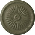 thumbnail image 1 of 36"OD x 1 1/2"P Juniper Ceiling Medallion (Fits Canopies up to 7"), Hand-Painted Spartan Stone, 1 of 5