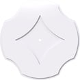 thumbnail image 1 of 36"OD x 1"ID x 12 1/2"C x 1"P Percival Architectural Grade PVC Contemporary Ceiling Medallion, 1 of 11