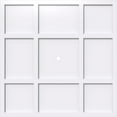 thumbnail image 1 of 36"OD x 1"ID x 12 1/2"C x 1"P Rubik Architectural Grade PVC Contemporary Ceiling Medallion, 1 of 11