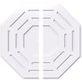 thumbnail image 1 of 36"OD x 1"ID x 14 1/4"C x 1"P Westin Architectural Grade PVC Contemporary Ceiling Medallion, Two Piece, 1 of 11