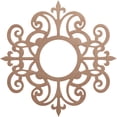 thumbnail image 1 of 36"OD x 11 3/4"ID x 3/8"T Dijon Wood Fretwork Pierced Ceiling Medallion, Wood (Paint Grade), 1 of 3