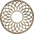 thumbnail image 1 of 36"OD x 12 1/4"ID x 1"P Cannes Architectural Grade PVC Pierced Ceiling Medallion, Antiqued Bronze, 1 of 10