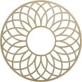 thumbnail image 1 of 36"OD x 12 1/4"ID x 3/8"T Cannes Wood Fretwork Pierced Ceiling Medallion, Hickory, 1 of 3