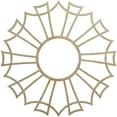 thumbnail image 1 of 36"OD x 12 5/8"ID x 3/8"T Augustus Wood Fretwork Pierced Ceiling Medallion, Hickory, 1 of 3