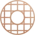 thumbnail image 1 of 36"OD x 13 1/8"ID x 1/4"T O'Neal Wood Fretwork Pierced Ceiling Medallion, Cherry, 1 of 3