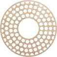thumbnail image 1 of 36"OD x 13 1/8"ID x 3/8"T Fink Wood Fretwork Pierced Ceiling Medallion, Alder, 1 of 3
