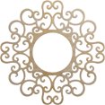 thumbnail image 1 of 36"OD x 13 3/4"ID x 1/4"T Reims Wood Fretwork Pierced Ceiling Medallion, Hickory, 1 of 3