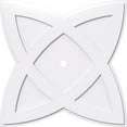 thumbnail image 1 of 36"OD x 2"ID x 13 1/2"C x 1"P Cosmo Architectural Grade PVC Contemporary Ceiling Medallion, 1 of 11