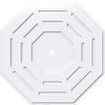 thumbnail image 1 of 36"OD x 2"ID x 14 1/4"C x 1"P Westin Architectural Grade PVC Contemporary Ceiling Medallion, 1 of 11