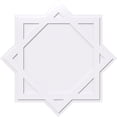 thumbnail image 1 of 36"OD x 20"C x 1"P Axel Architectural Grade PVC Contemporary Ceiling Medallion, 1 of 11