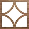 thumbnail image 1 of 36"OD x 23"ID x 3/8"T Statesman Wood Fretwork Pierced Ceiling Medallion, Walnut, 1 of 3