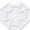 thumbnail image 1 of 36"OD x 3"ID x 12 1/2"C x 1"P Logan Architectural Grade PVC Contemporary Ceiling Medallion, 1 of 11