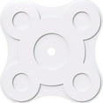thumbnail image 1 of 36"OD x 3"ID x 12 1/2"C x 1"P Luna Architectural Grade PVC Contemporary Ceiling Medallion, 1 of 11