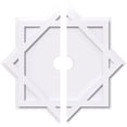 thumbnail image 1 of 36"OD x 4"ID x 20"C x 1"P Axel Architectural Grade PVC Contemporary Ceiling Medallion, Two Piece, 1 of 11