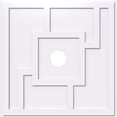 thumbnail image 1 of 36"OD x 5"ID x 12 1/2"C x 1"P Knox Architectural Grade PVC Contemporary Ceiling Medallion, 1 of 11