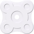 thumbnail image 1 of 36"OD x 5"ID x 12 1/2"C x 1"P Luna Architectural Grade PVC Contemporary Ceiling Medallion, 1 of 11