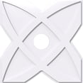 thumbnail image 1 of 36"OD x 7"ID x 12 1/2"C x 1"P Titus Architectural Grade PVC Contemporary Ceiling Medallion, 1 of 11