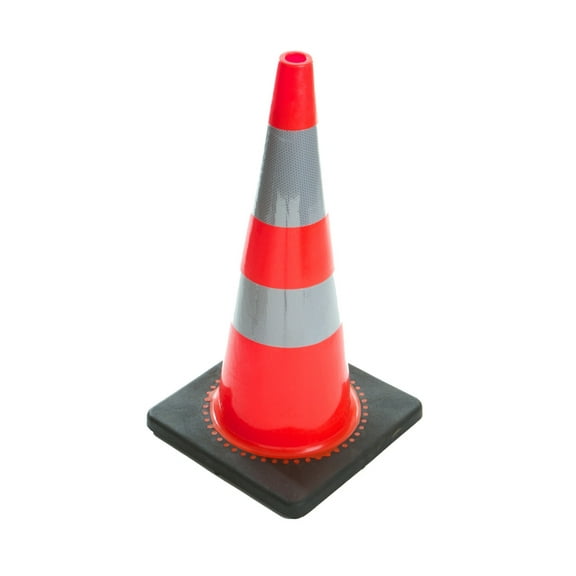 36" Orange PVC Reflective Traffic Safety Cone
