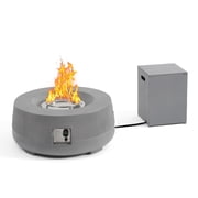 36Outdoor Propane Firepit Table Set