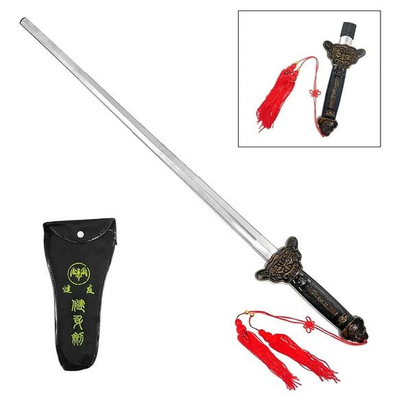 P.S. Tai Chi Sword, Retractable Practice Swords, Nylon Sheath, 36-Inch