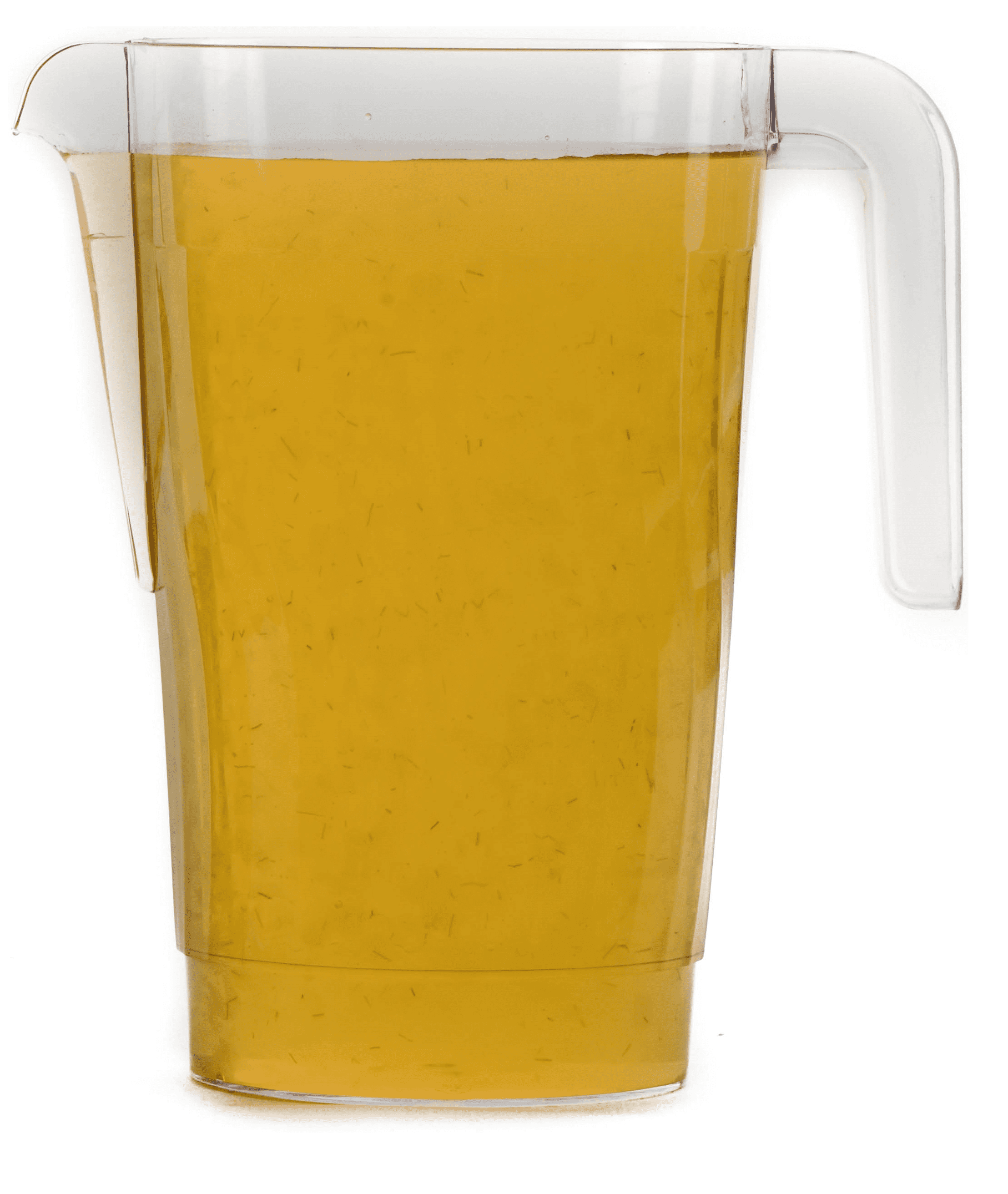 [36 PACK] 60 oz Heavy Duty Crystal Clear Plastic Beverage Pitcher ...