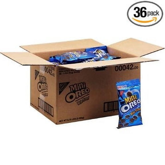 Kraft Oreo Mini Snack, 00042, 3 ounce Packs, 36/Case (161914)